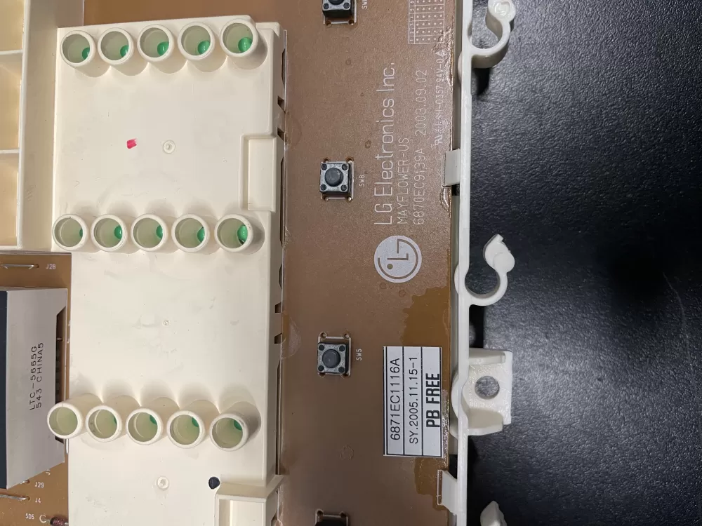 LG Kenmore 6870EC9139A 6871EC1116A Washer Control Board AZ10051 | KMV293