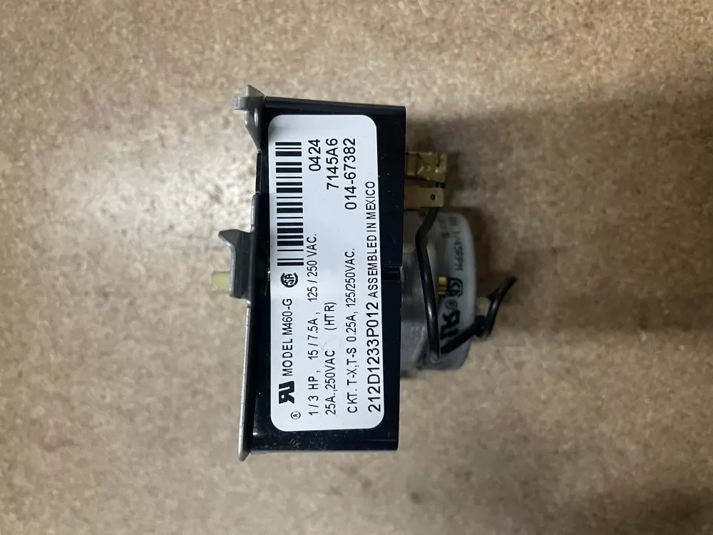 GE 212D1233P012 WE4M364 Dryer Timer