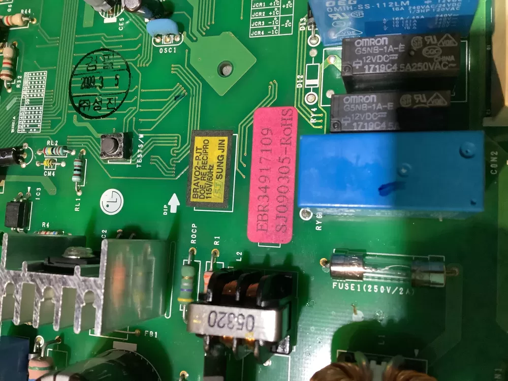 LG Kenmore EBR34917109 Refrigerator Control Board AZ130933 | NR2337