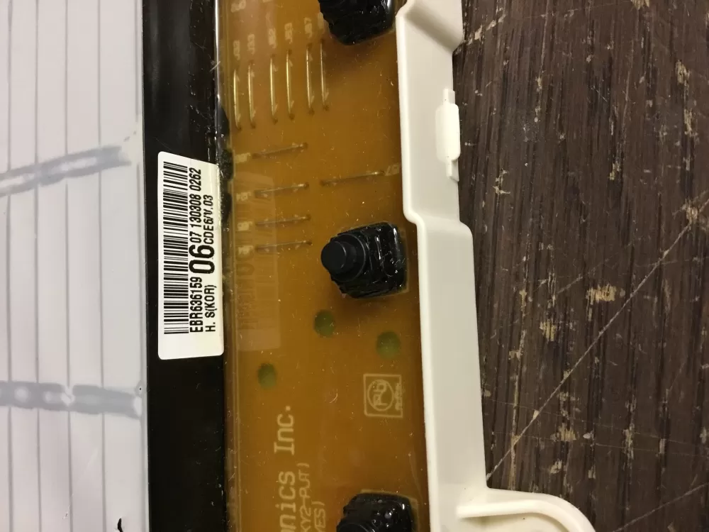 LG EBR63615906 Dryer Control Board AZ14585 | NR562