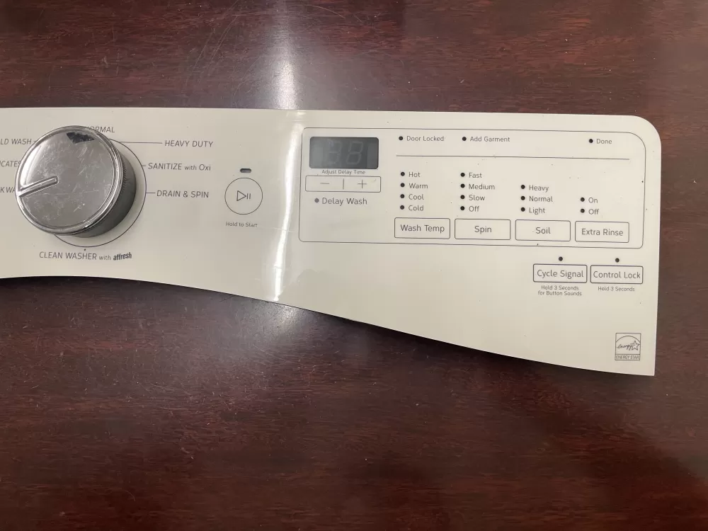 Whirlpool W10825109 W10911021 Washer Control Board Panel AZ31687 | KMV97