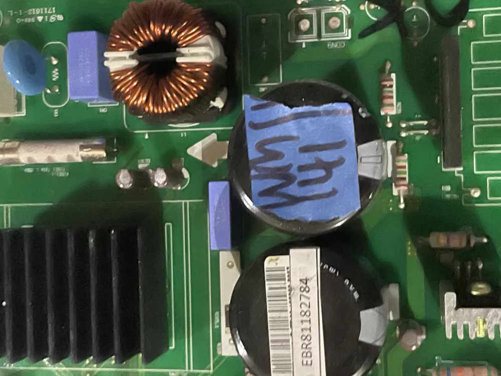 LG EBR81182769 EBR81182784 PS12589897 Refrigerator Control Board AZ32395 | Wm155