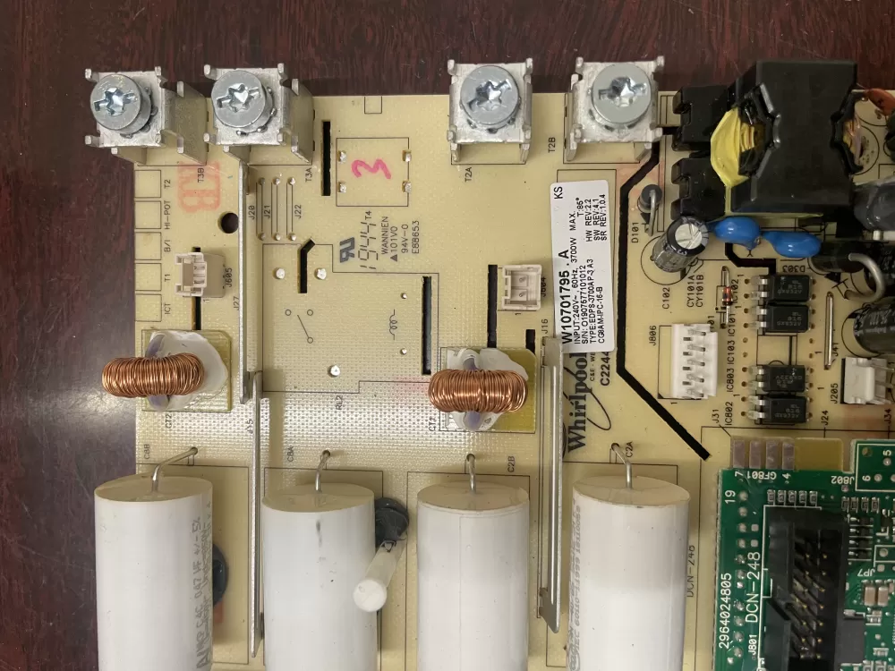 KitchenAid W10701795 Cooktop Control Board Induction Power AZ31170 | KM1669