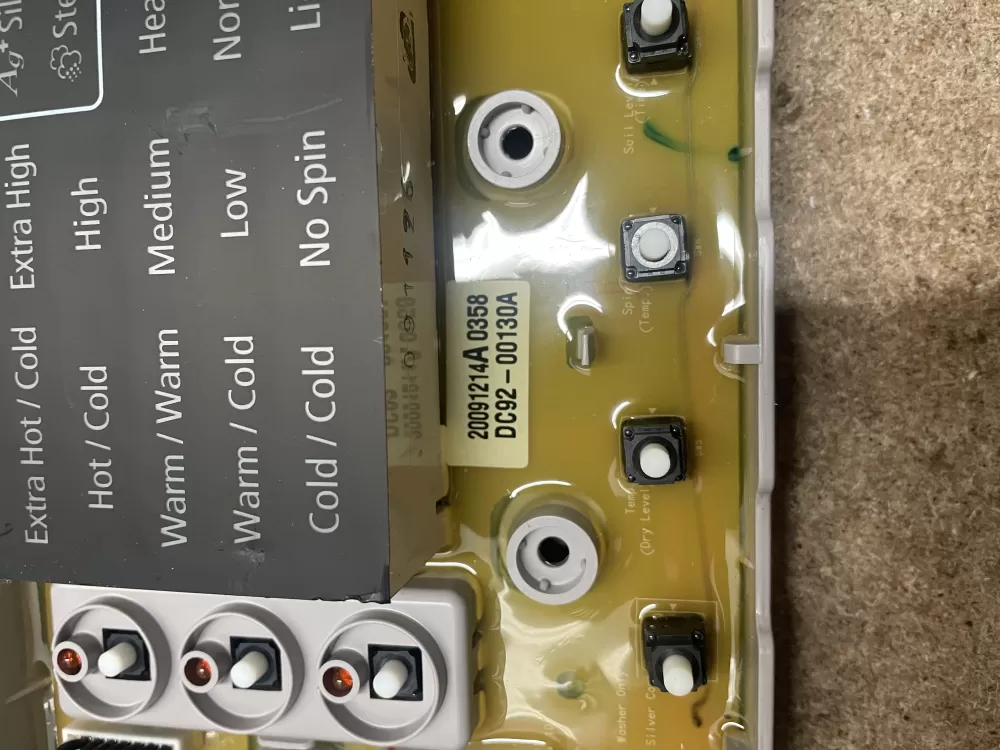 Samsung DC92 00130A Washer Control Board AZ17818 | KMV101