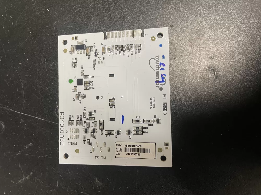 Maytag P34001A3Z  YS34001KBA09 Washer Touch Sensor Board