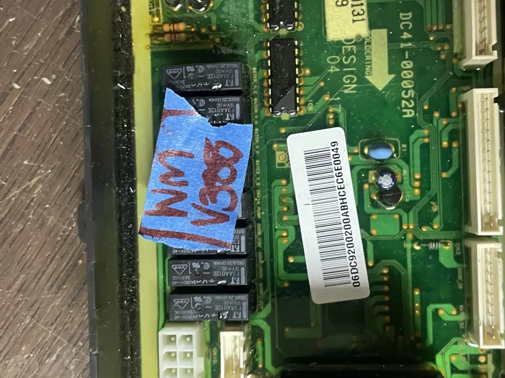 Samsung DC92-00200A Washer Control Board AZ39464 | Wmv388