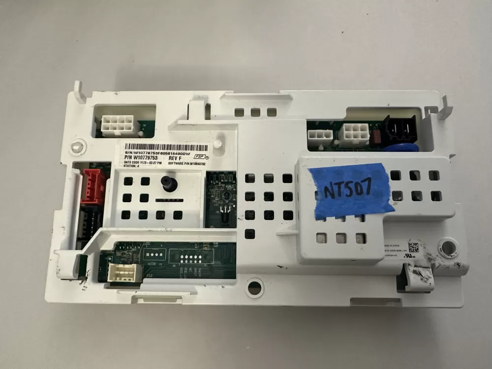 Whirlpool AP6278057 W10779753 W10831164 Washer Control Board AZ1586 | NT507