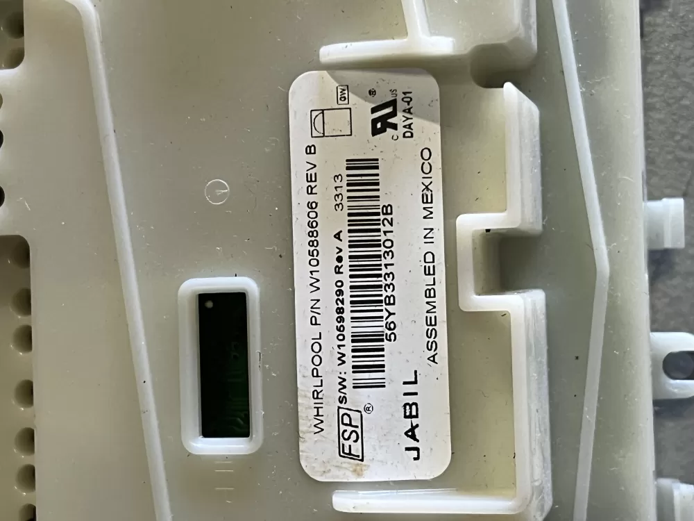 Whirlpool W10804121 W10588606 Dishwasher Control Board AZ42896 | 173