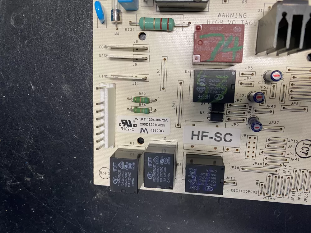 GE WR55X11072 Refrigerator Control Board AZ12738 | BK782