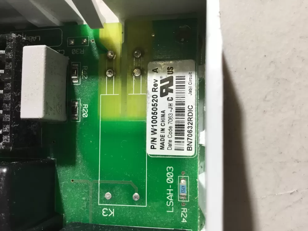 Whirlpool Maytag Kenmore W10111606 6105034 Dryer Control Board AZ40989 | NR1714