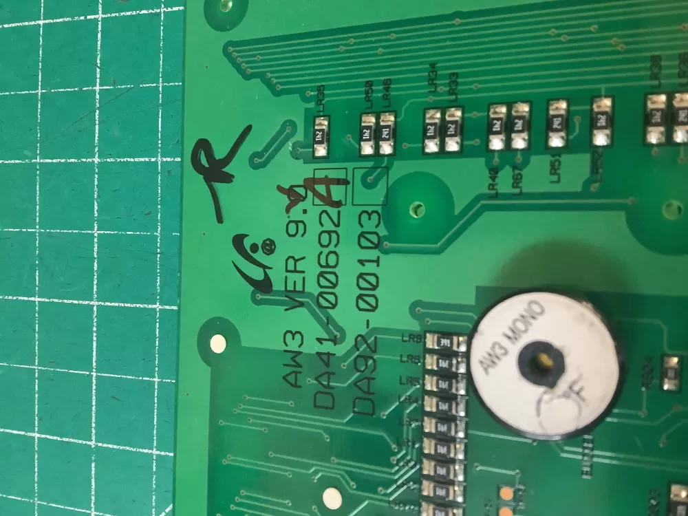 Samsung Refrigerator DA4100692A Control Board AZ220289 | NR2068