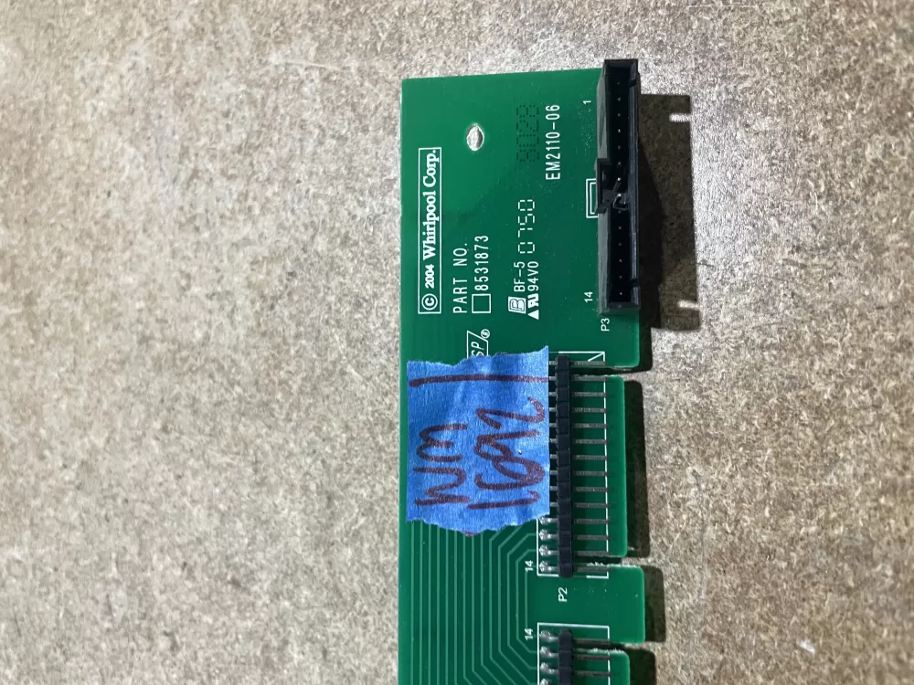 KitchenAid 8531873 Dishwasher Control Board Interconnect AZ70105 | Wm1692