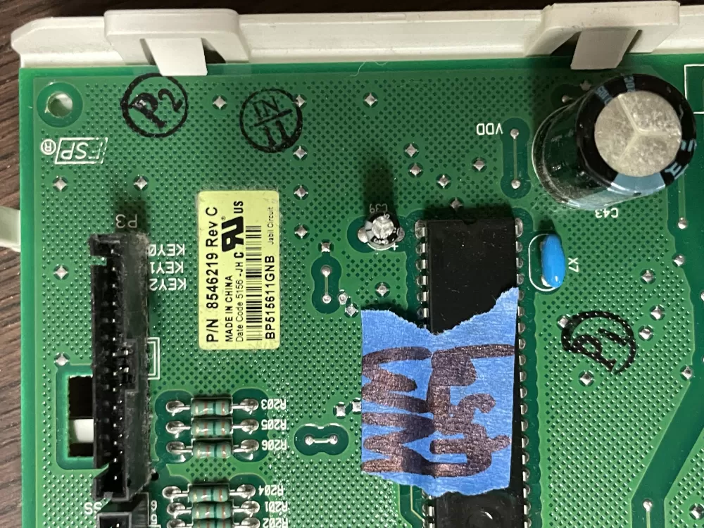 Whirlpool WP8546219 Dryer Control Board AZ37257 | Wm459