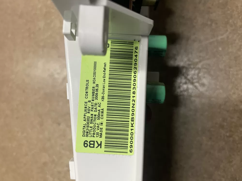 Samsung 00N21830202 Washer Control Board User Interface Display AZ14128 | KMV41