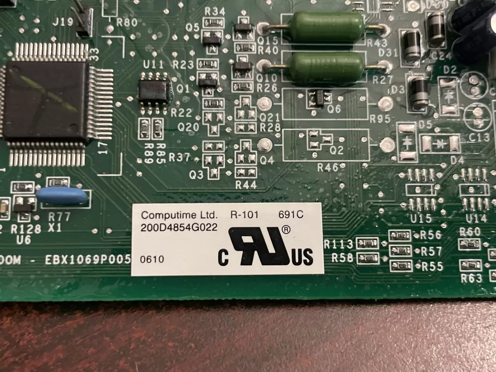GE EBX1069P005 200D4854G022 Refrigerator Control Board AZ81164 | Wm1853