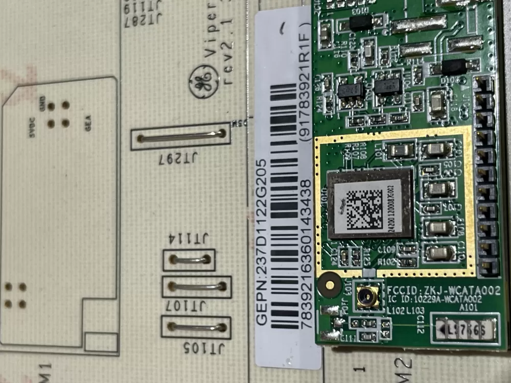 GE WH12X25674 237D1395G205 237D1122G205 Washer Control Board AZ136189 | Wmv407