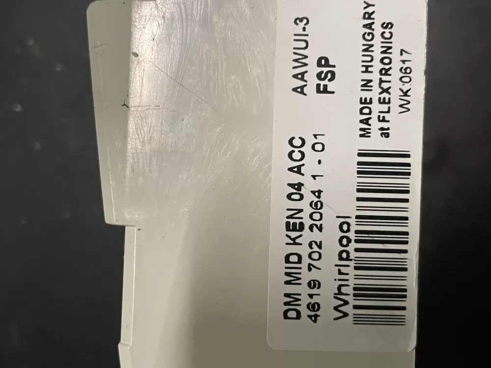 Whirlpool 4619 702 2064 1 01 Washer Control Board  AZ25907 | WMV183