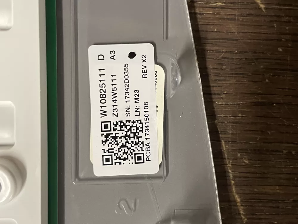 Whirlpool W10825111 W10911023 Washer Control Board Panel AZ39541 | Wmv386