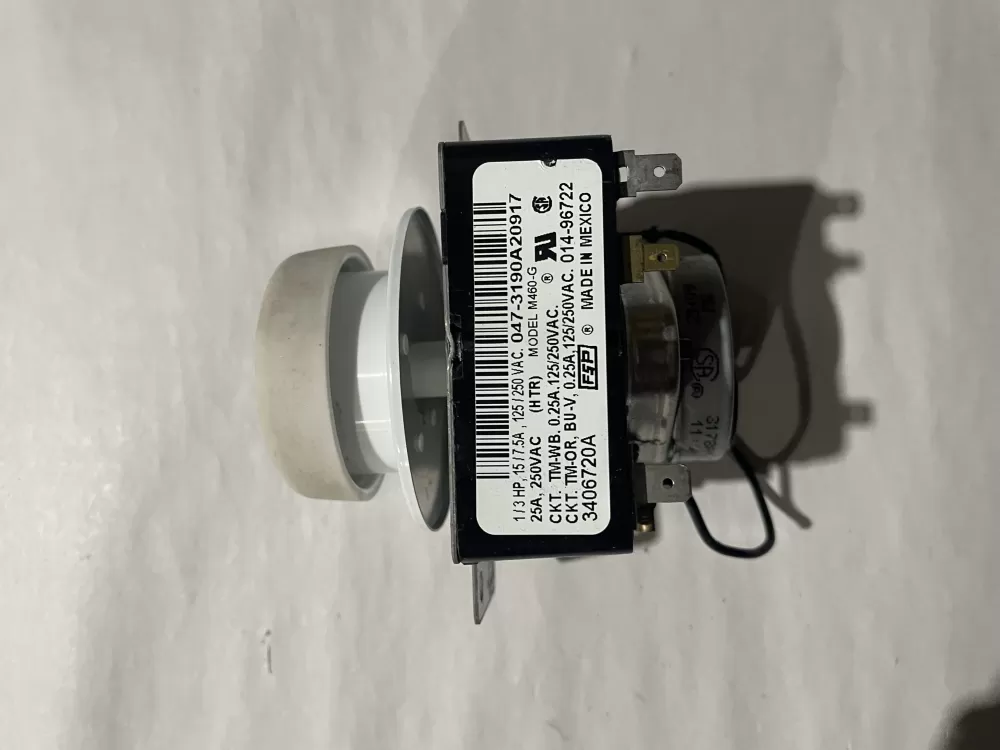 Whirlpool 3406720A PD00055932 3406720 529119 AP6008570 PS11741710 EAP11741710 Dryer Timer
