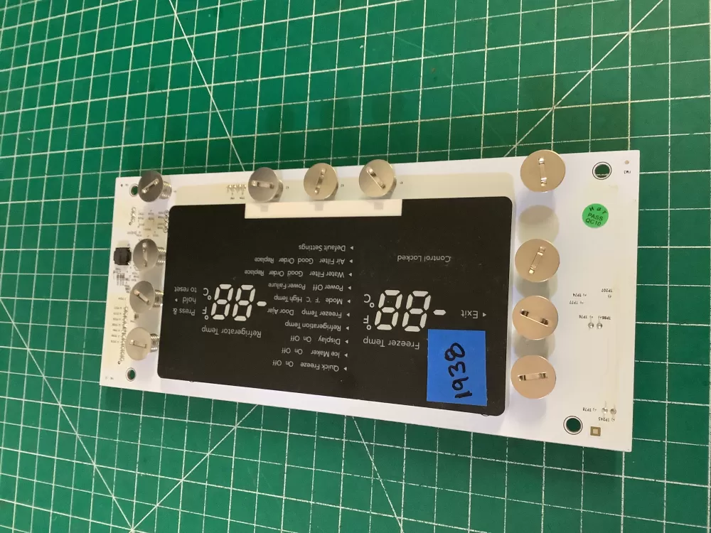 Electrolux A05860725 Refrigerator Dispenser Control Board AZ188130 | NR1938