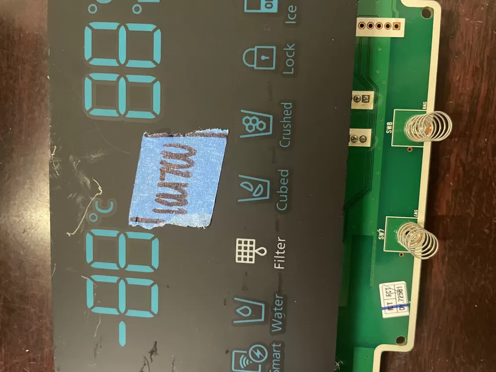 Samsung DA92-00596A Refrigerator Dispenser Control Board AZ47930 | KM700