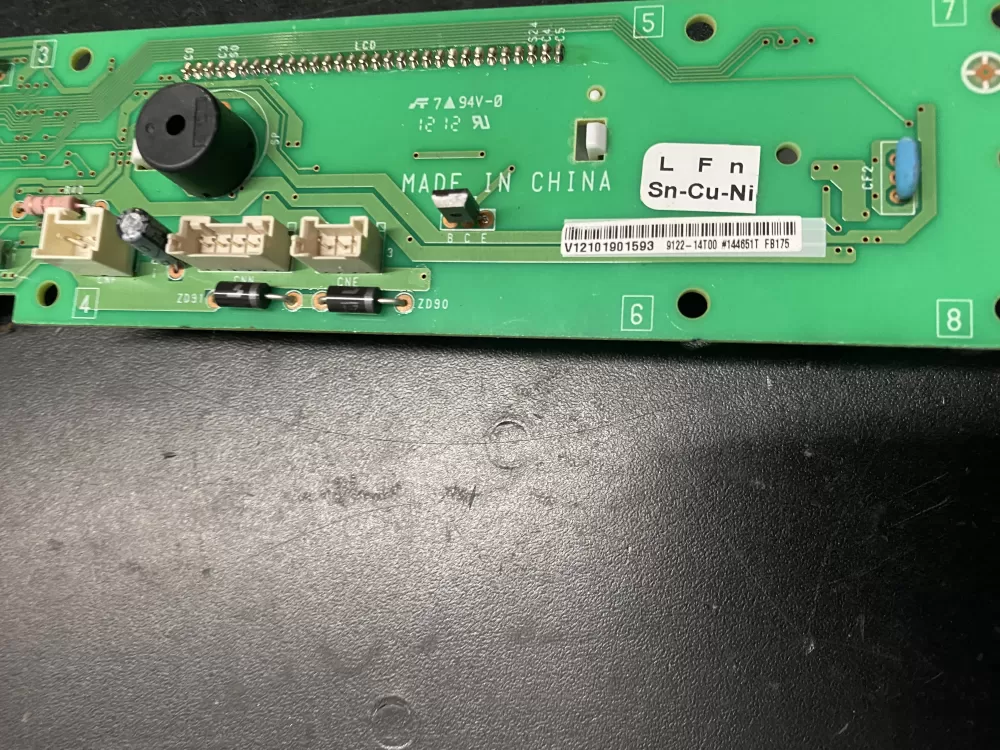 Dacor 106024 Microwave Control Board Display Unit AZ6870 | BK1086