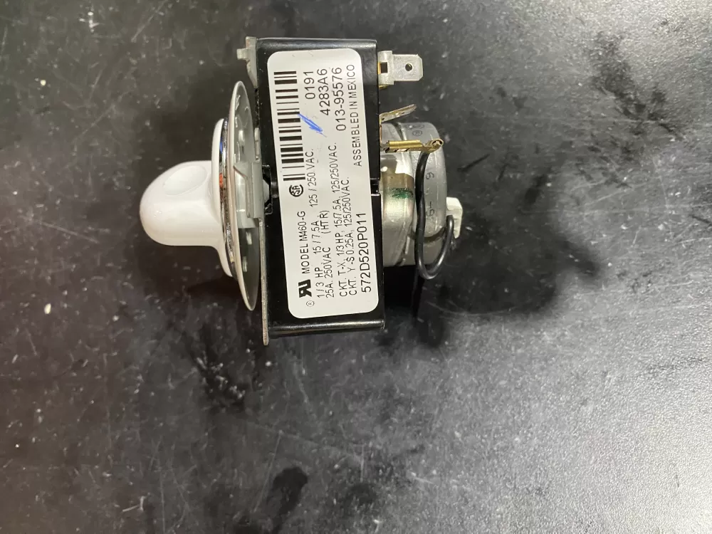 GE 572D520P011 WE4M247 Dryer Timer