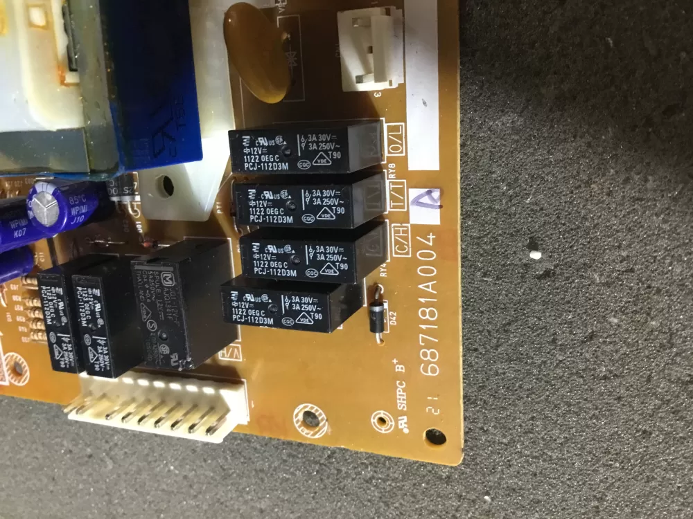 LG 687181A004A P1 6A004 Microwave Control Board AZ101424 | NR597