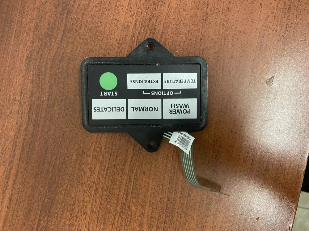 Whirlpool  Maytag W11126040  AP6261397  W10779139 Washer Membrane Switch