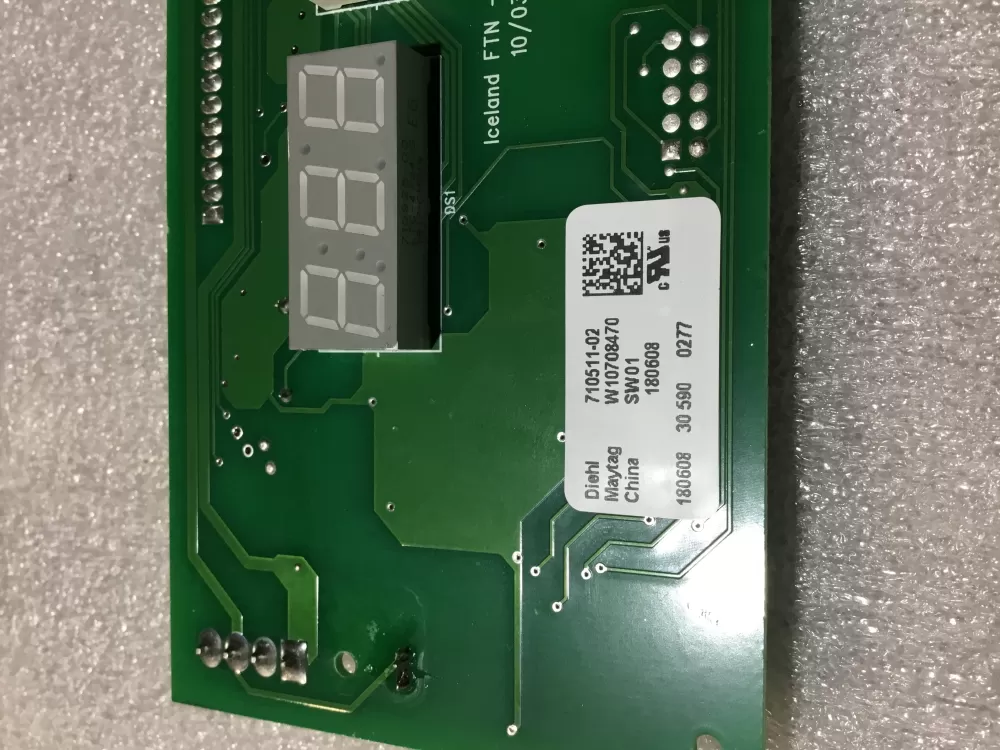 Maytag W10799818 W10708470 Refrigerator Dispenser Control Board AZ63241 | NR594