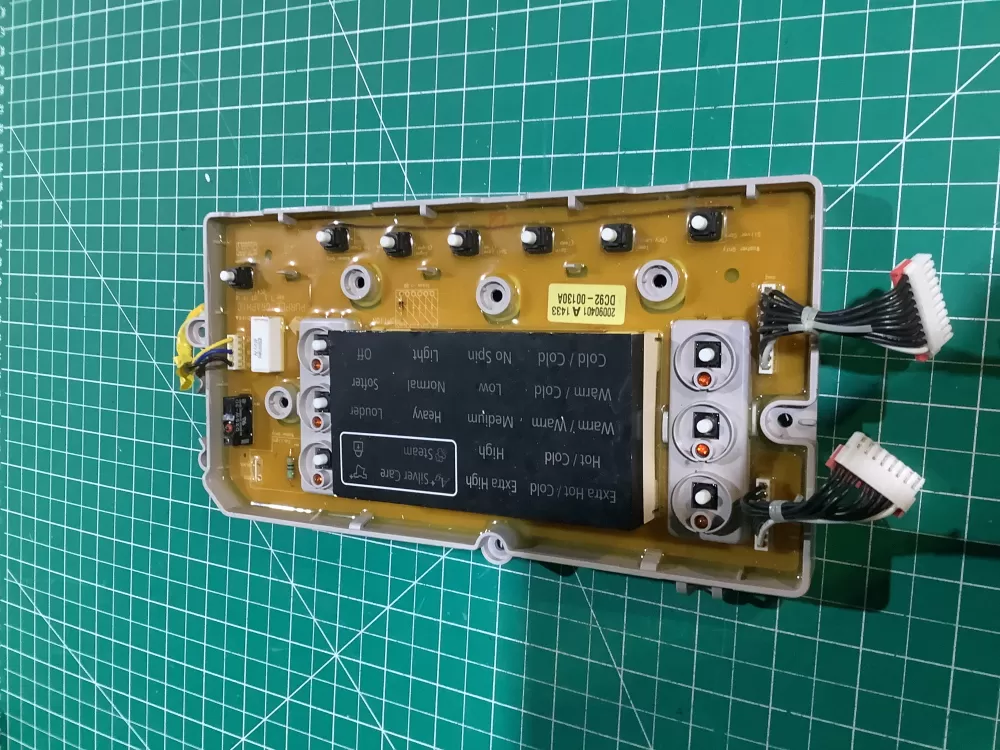 Samsung DC92-00130A  DC92-00125A Washer UI Control Board