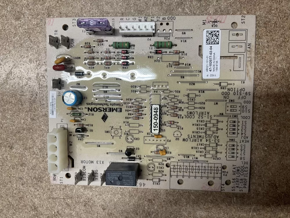 Rheem 47-102077-02-04 Air Handler Control Board
