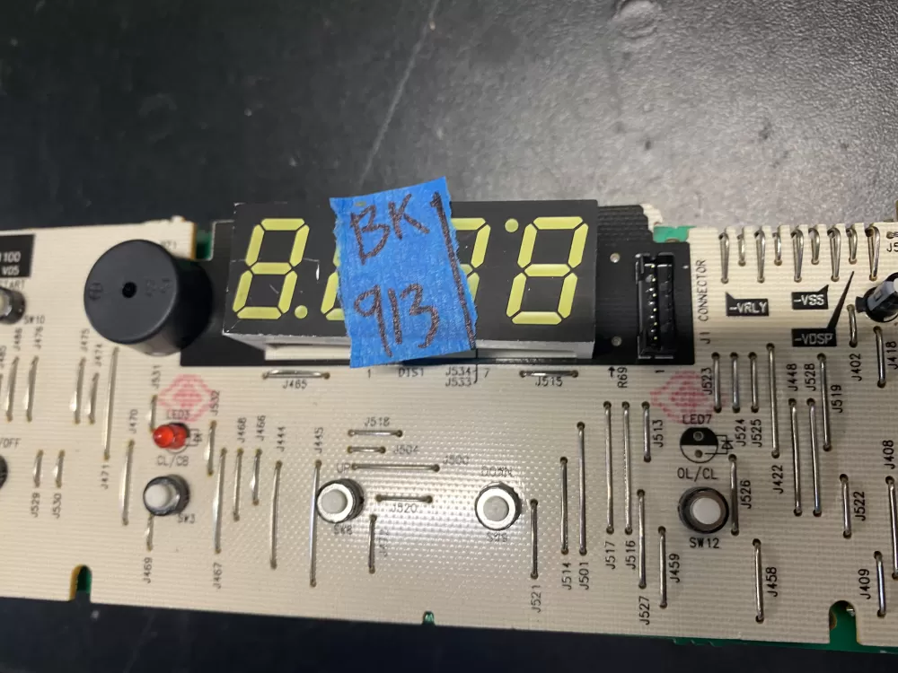 GE 164D8450G173 WB27X29091 Range Oven Control Board AZ16612 | BK913
