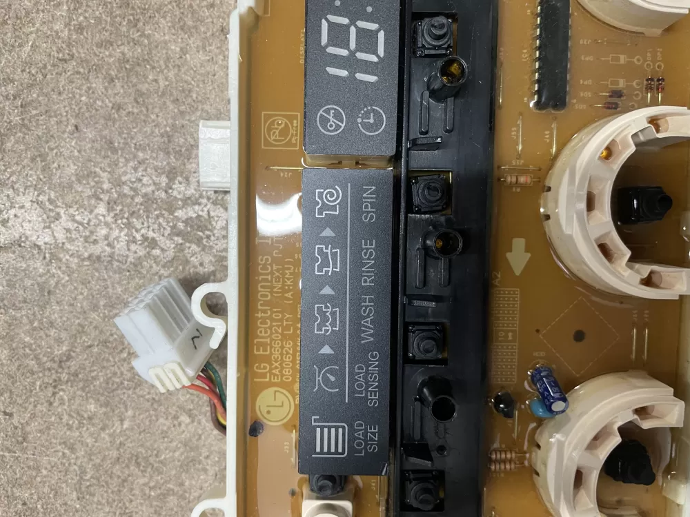 LG EBR36870713 Washer Control Board User Interface AZ17924 | KMV167