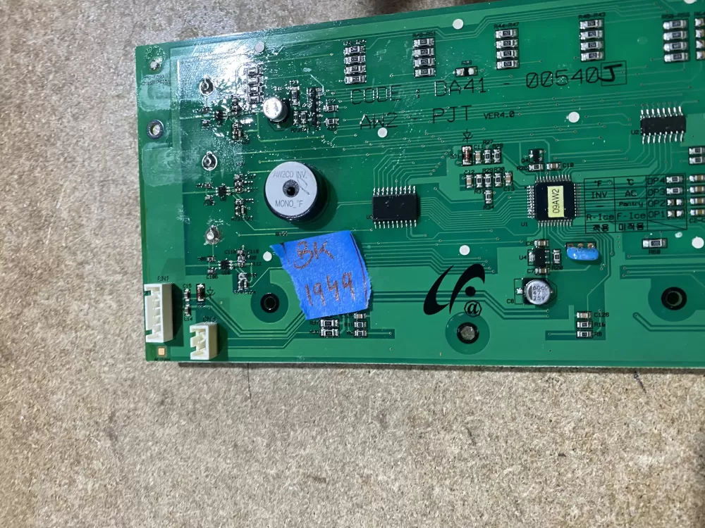 Samsung DA41-00540J Refrigerator Display Control Board Display AZ66925 | BK1949