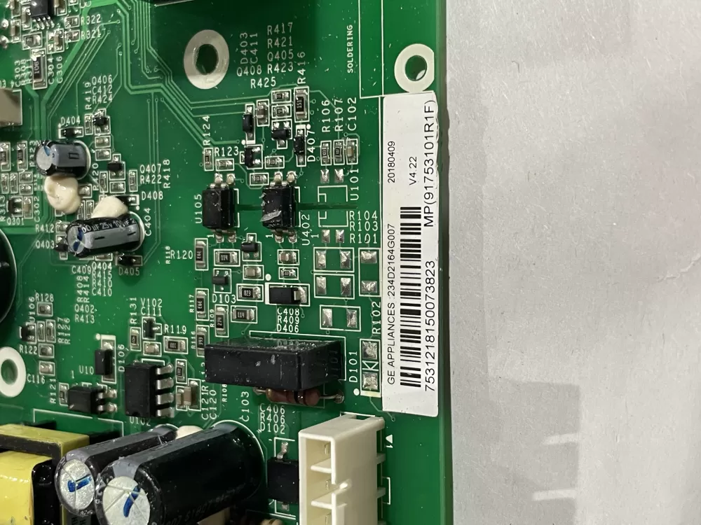 GE WE22X35978 AP7211612 234D2315G003 Dryer Control Board AZ185545 | Wm417