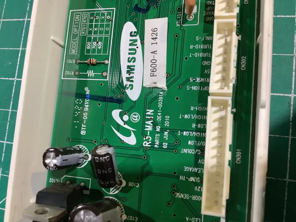 Samsung DE41-00391A Dishwasher Control Board AZ150792 | NR1888