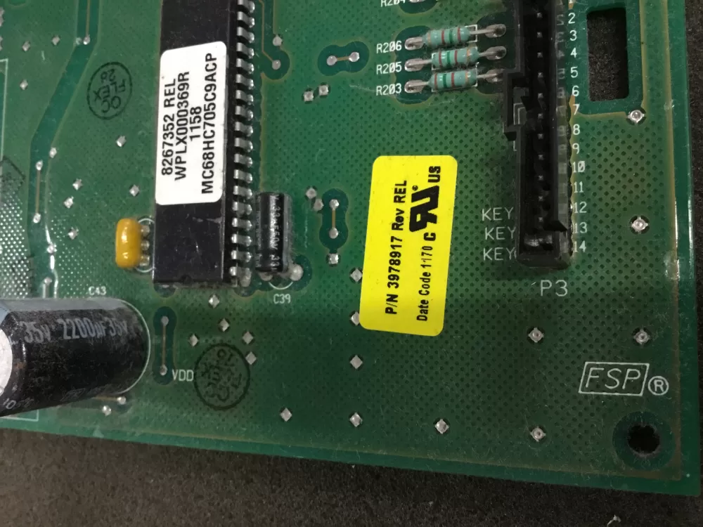 Whirlpool WP8546219 Dryer Control Board AZ90397 | NR1035