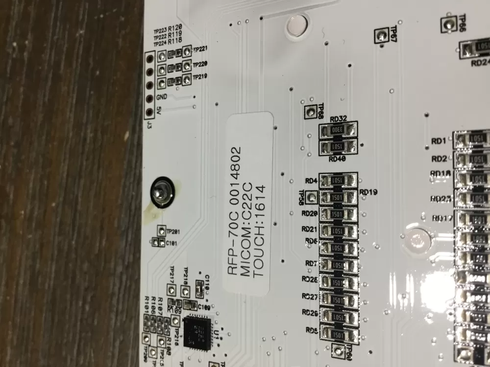 BOSH REFRIGERATOR CONTROL BOARD RFS-702/703 0014802 RPFP-70C AZ50802 | NR1837