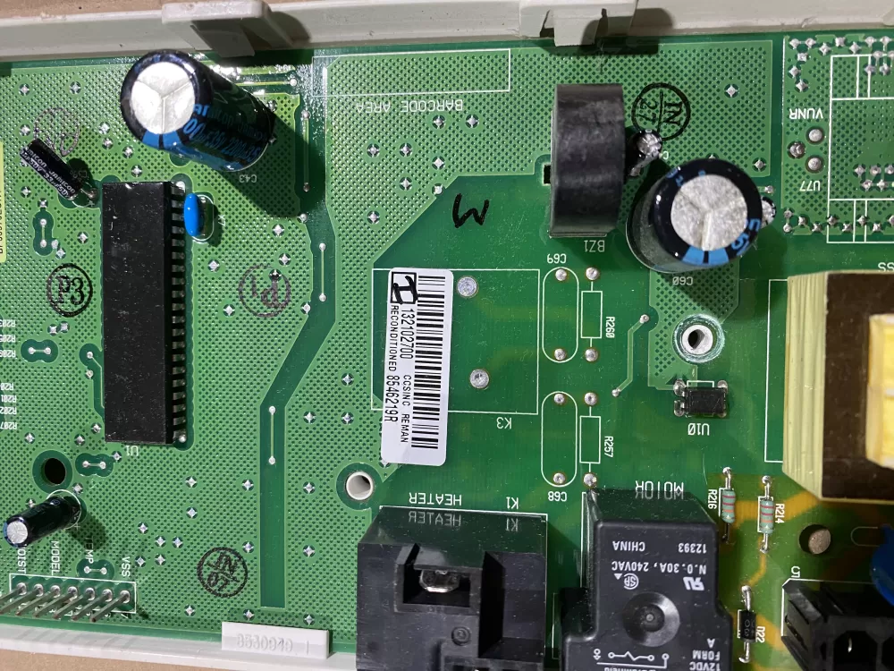 Whirlpool WP8546219 Dryer Control Board AZ65416 | BK2107