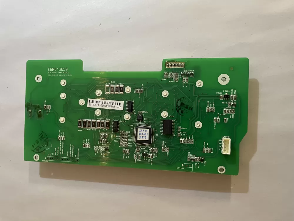 LG EBR61365902 Refrigerator Dispenser Display Control Board AZ166935 | KM440