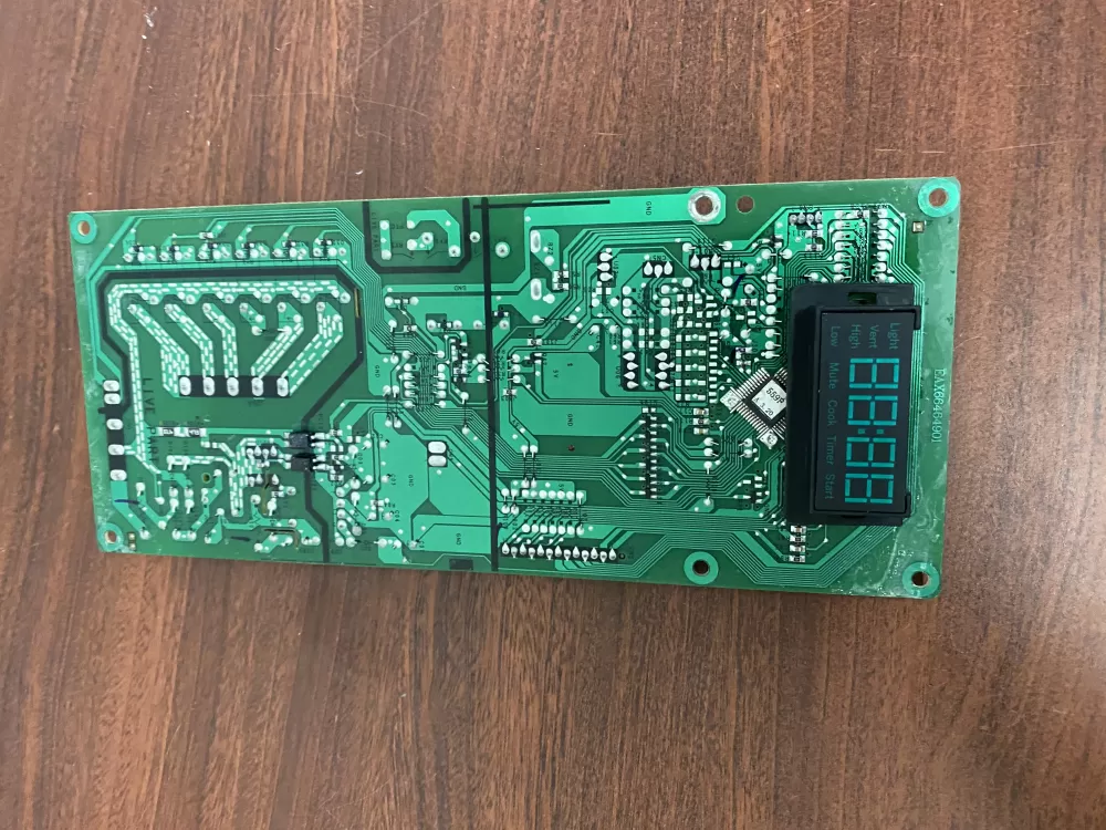 LG GE EBR80411802 Microwave Control Board AZ29919 | BK1624
