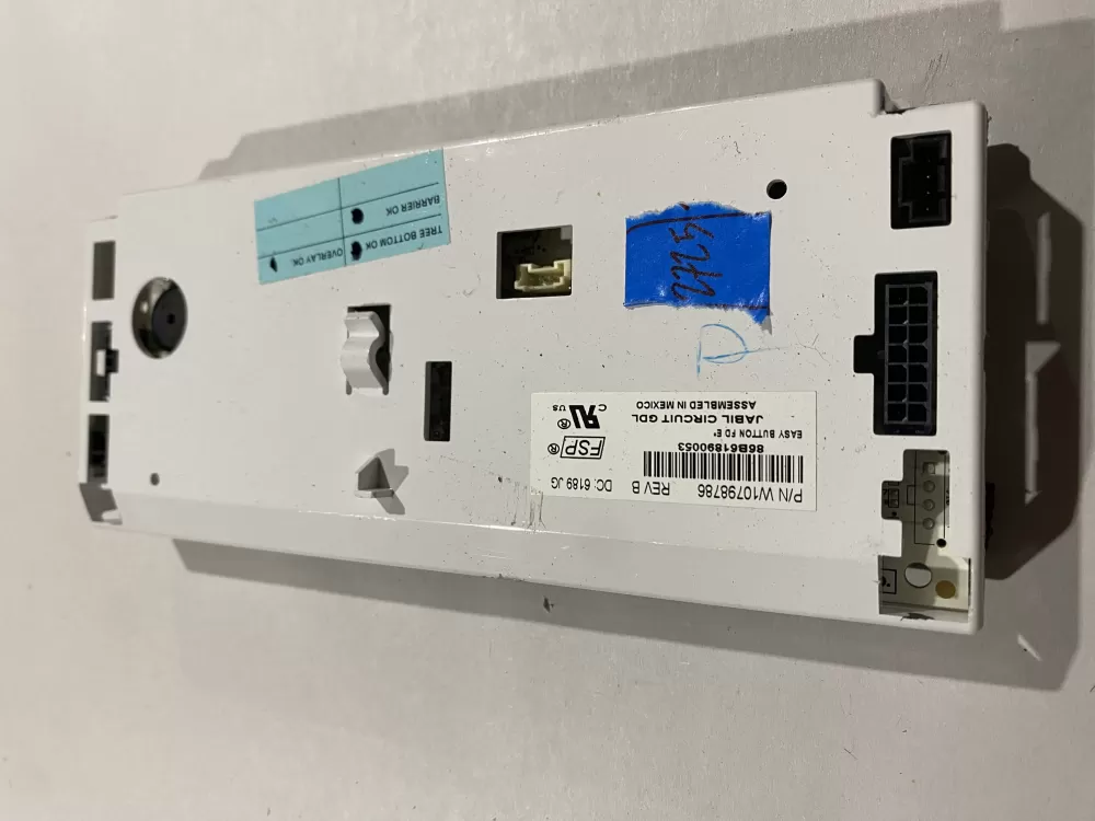 Whirlpool W10798786 W10822642 Refrigerator Control Board AZ185933 | BK2725