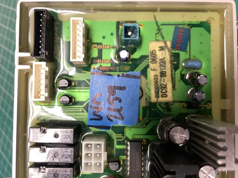 Samsung DC92-00123A DC92-00339A Dryer Control Board AZ202540 | Wm2159