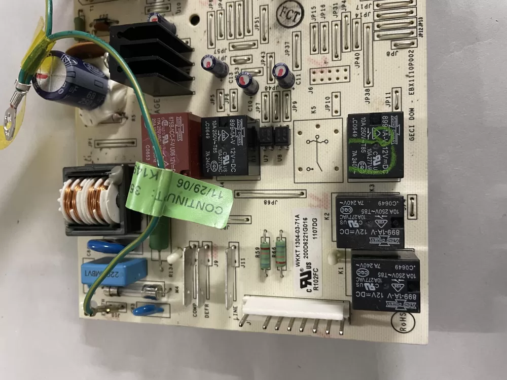 GE 200D2260G008 AP7188100 Refrigerator Control Board AZ120053 | KM738