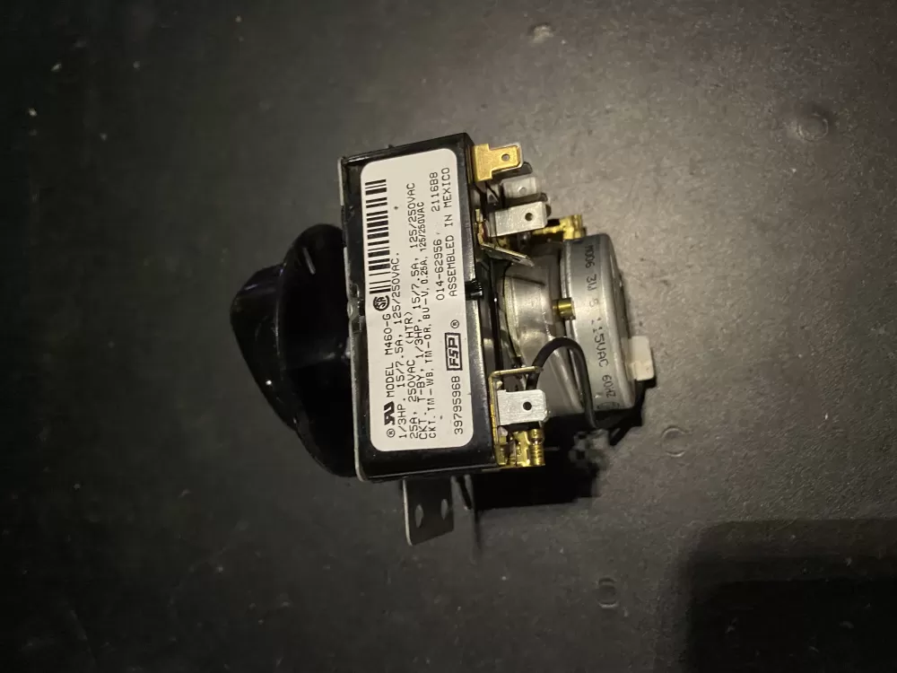 Whirlpool WP3979596  AP6009054  3979596  PS11742196 Dryer Timer
