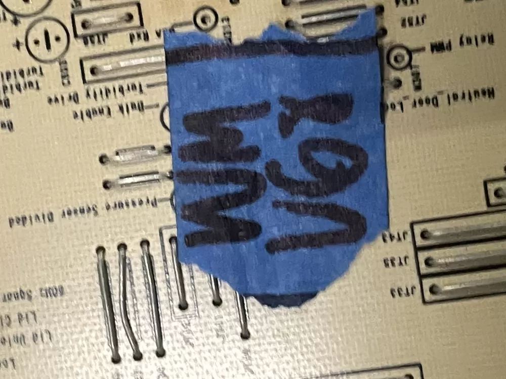 GE WH12X22115 WH12X26034 275D1540G019 Washer Control Board AZ27186 | WMV68