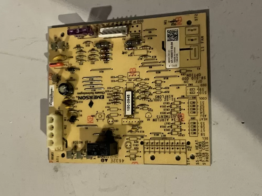 Rheem Air Handler Control Board 47-102077-02-04 156-9735 AZ33015 | Wm340