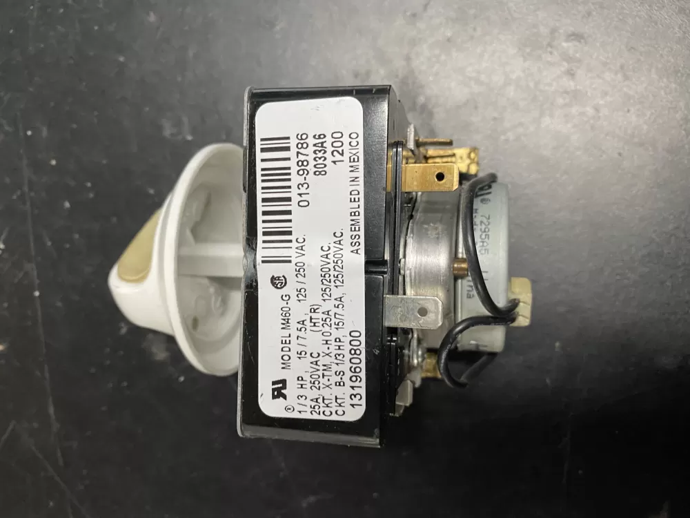 Frigidaire  Kenmore  Electrolux AP3212303 936649 131960800 PS724617 Dryer Timer