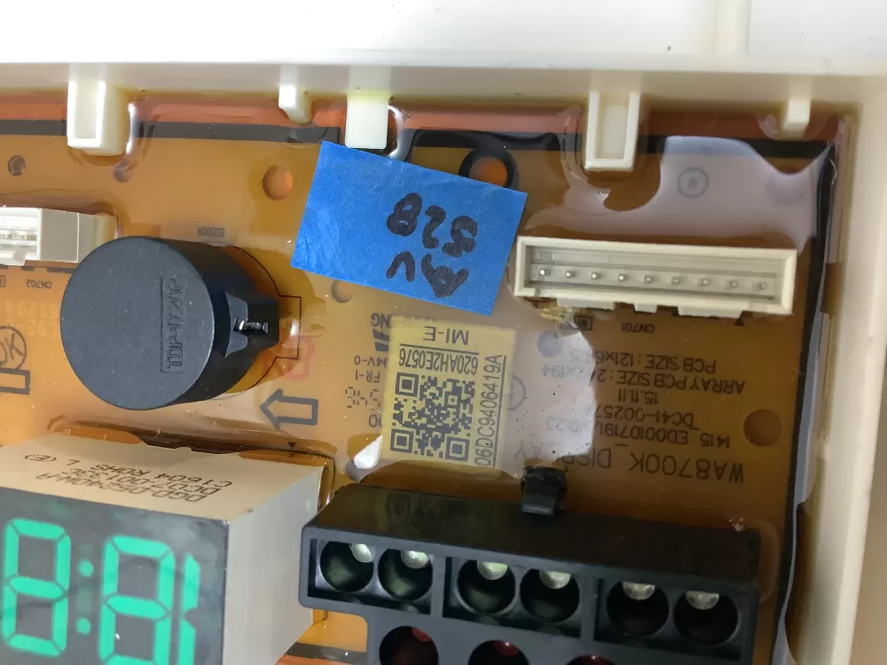 Samsung DC92 01864A Washer Display  AZ226191 | ARV528
